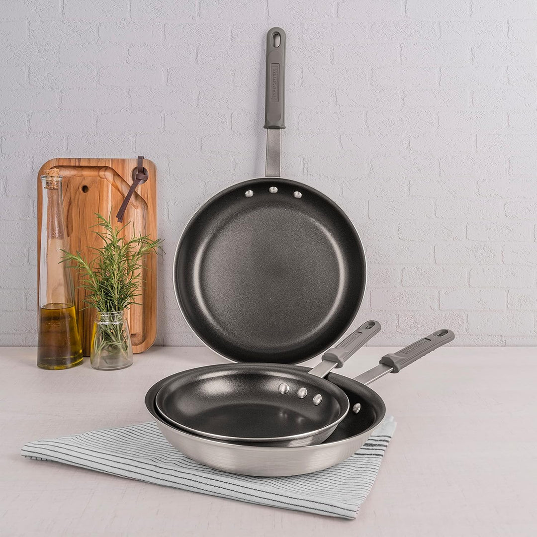 Tramontina Professional 20890-025 Bratpfanne, antihaftbeschichtet, 25cm - 1,9 l, Schwarz 25 cm, 25 c