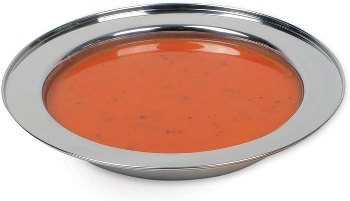 Tatonka Teller Soup Plate, Edelstahl, 24 x 3,5 cm