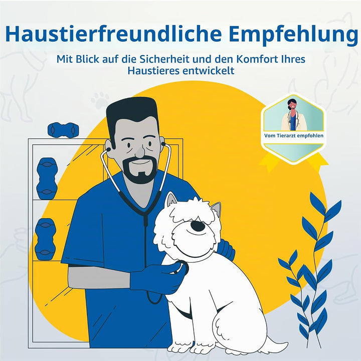 PetClan Chewise Bully Stick Halter – Sicherheit &amp; Robustes Design, BPA-frei, Sicherer Ochsenziemer-H