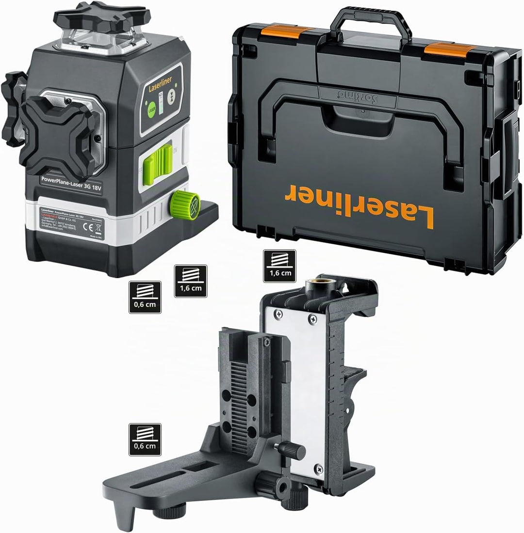 Laserliner PowerPlane-Laser 3G Multi-18V 3D-Linienlaser