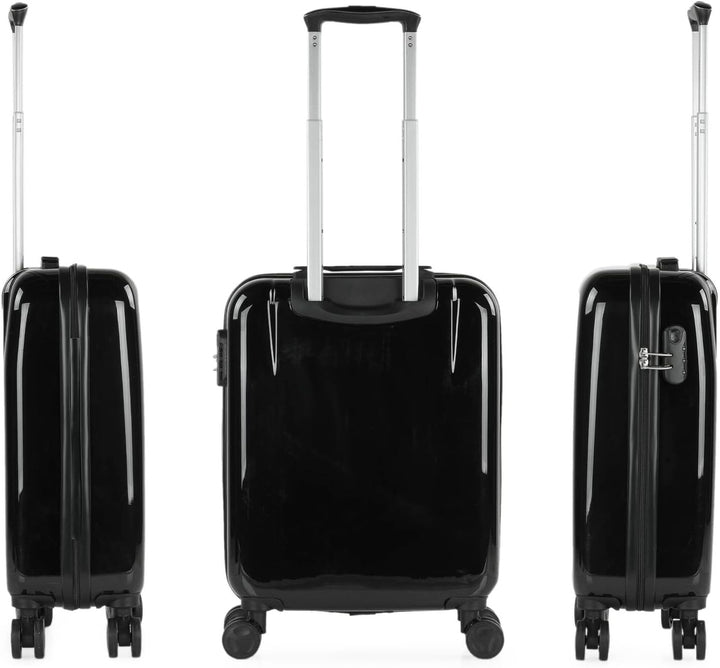 ITACA - Trolley Handgepäck Cabin Trolley Koffer Reisekoffer Hartschalenkoffer mit Zahlenschloss - Ka