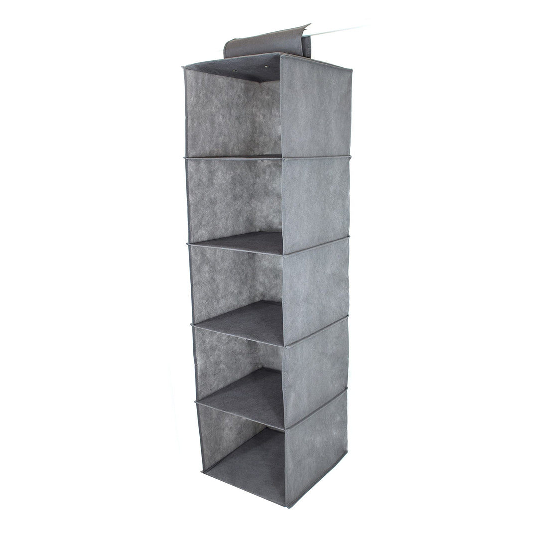 SB Trading - Premium Kleiderschrank Organizer hängend aus Stoff - Schrank Hängeregal für Hosen, Pull