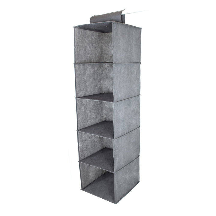 SB Trading - Premium Kleiderschrank Organizer hängend aus Stoff - Schrank Hängeregal für Hosen, Pull