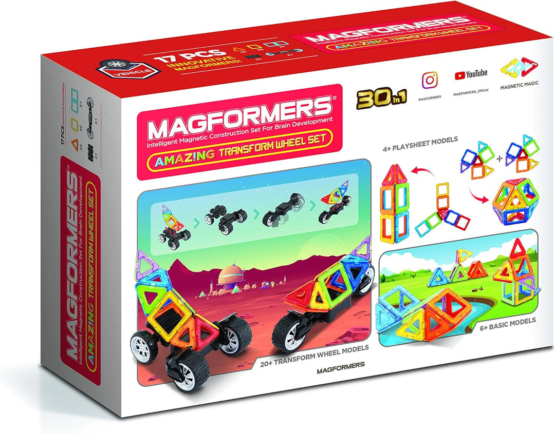 Magformers Amazing Tranform Wheel Set