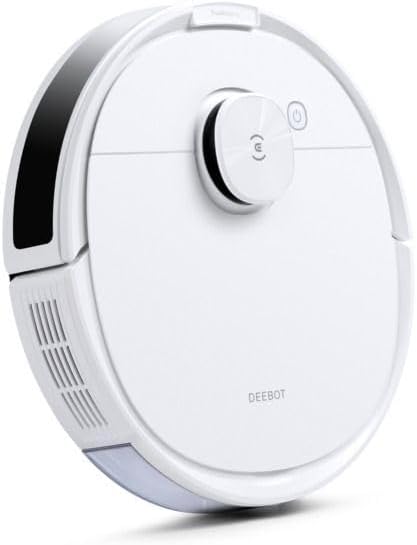 ECOVACS DEEBOT N8 Saugroboter mit Wischfunktion 2300Pa (Präzise dToF Lasernavigation, Teppicherkennu