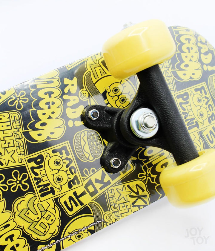 Joy Toy - Spongebob Squarepants Mini Skateboard aus Holz - 43x12x8 cm