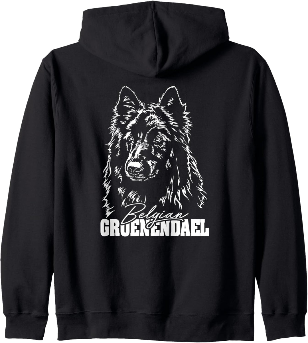 Belgian Groenendael Hund Hunde Portrait Hundeportrait Kapuzenjacke