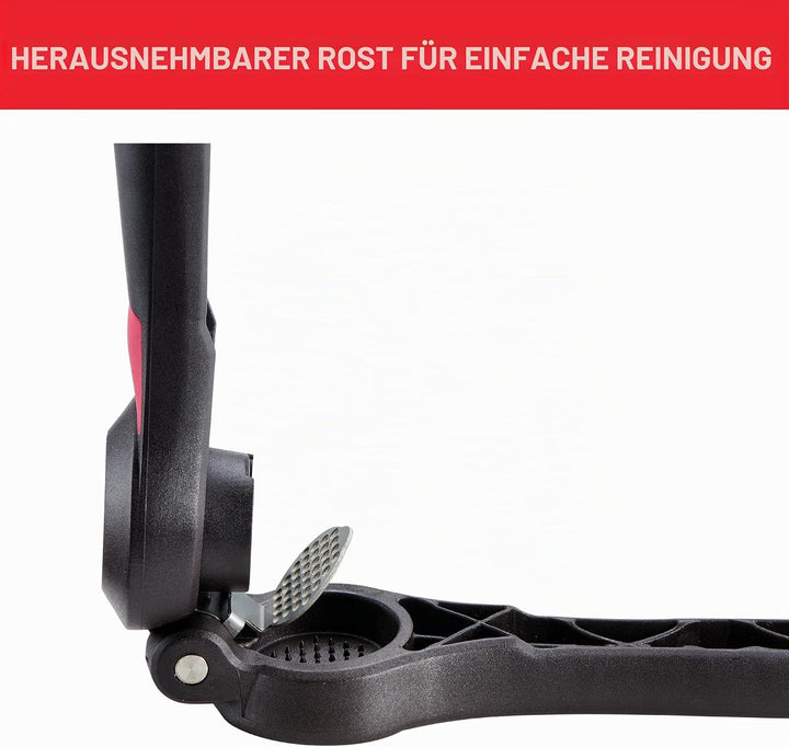 Tefal Knoblauchpresse K2072614 Ingenio, aus Edelstahl, rostfrei 25,74 x 10,2 x 4,63 cm