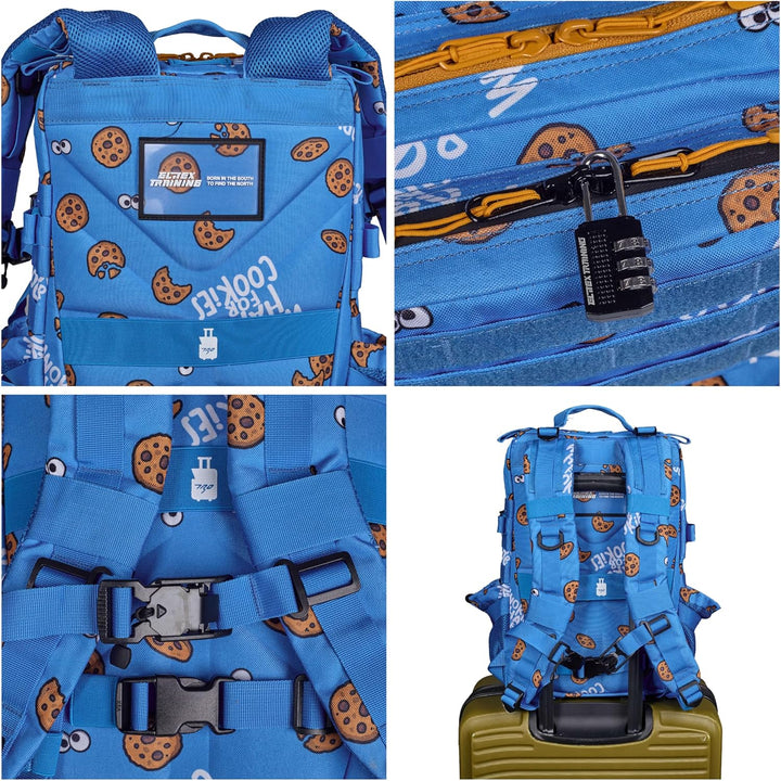 ELITRAINX ELITEX TRAINING Militär-Rucksack, wasserdicht, für Sport, Kabine, Flugzeug, Fitnessstudio,