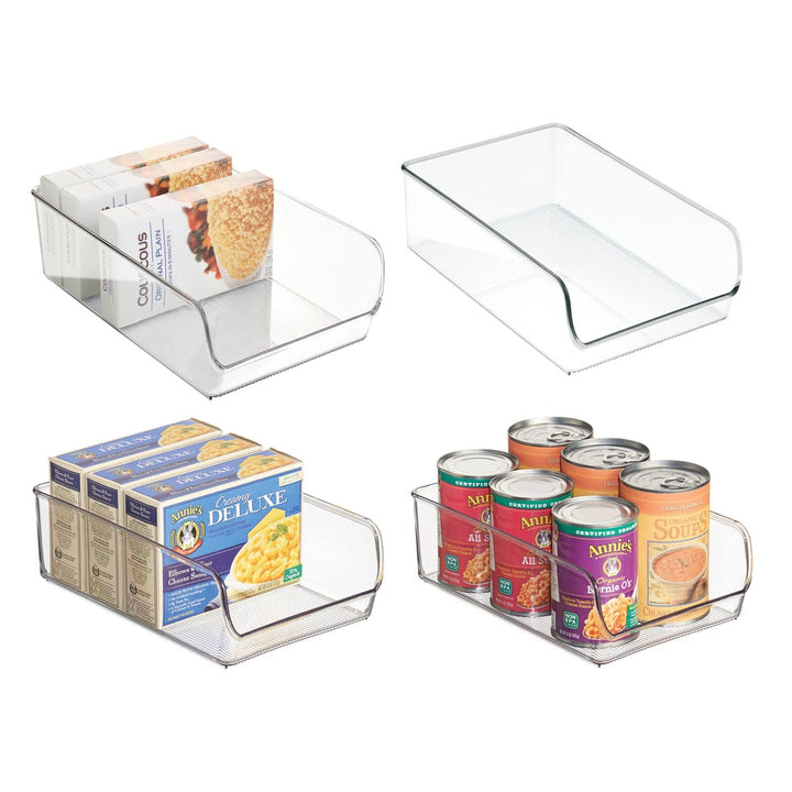 mDesign Aufbewahrungsbox gross – ideal zur Küchen Ablage, im Küchenschrank oder als Kühlschrankbox –
