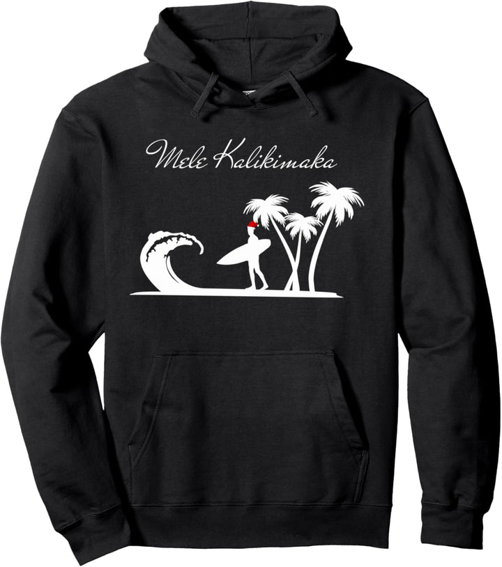 Hawaiian Christmas Mele Kalikimaka Pullover Hoodie