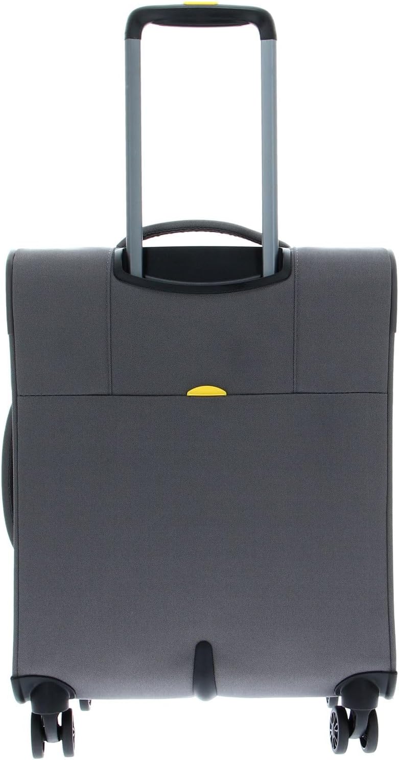 Mandarina Duck Unisex Smile & Go Trolley Cabin Steel P10jnv01 Gepäck- Koffer, Steel