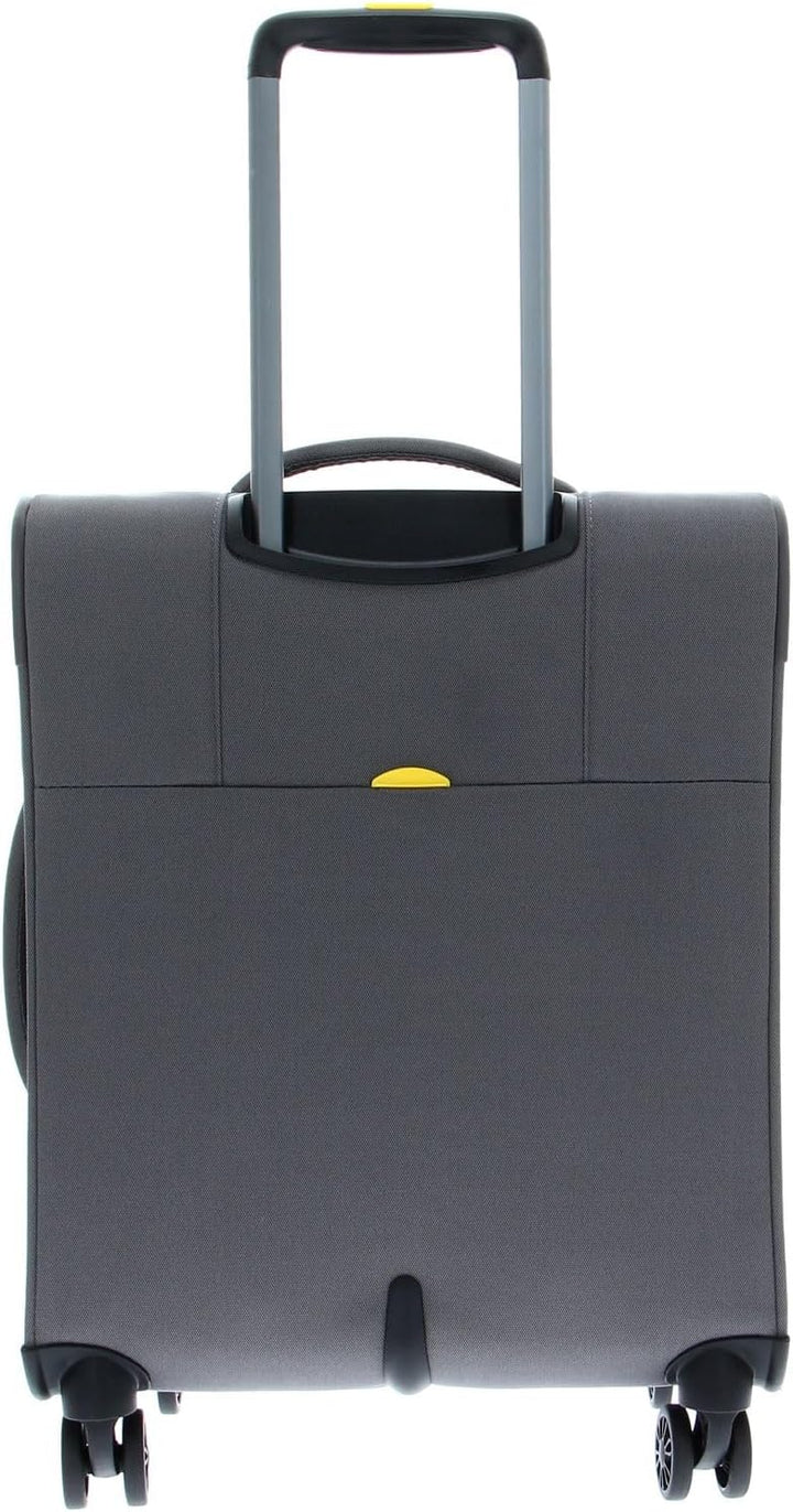 Mandarina Duck Unisex Smile & Go Trolley Cabin Steel P10jnv01 Gepäck- Koffer, Steel