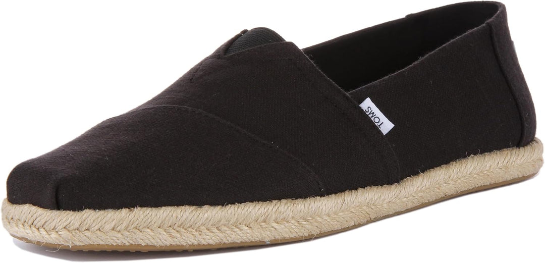 TOMS Herren Alpargata Rope Classic Flacher Slipper, Blue Grey, 40.5 EU