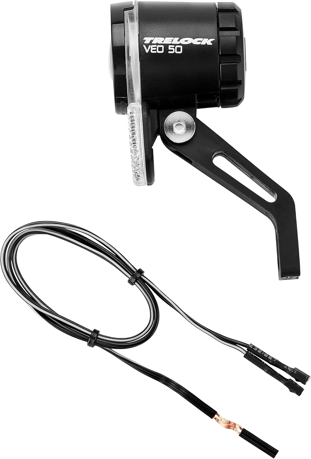 Trelock LED-Scheinwerfer Veo 50 LS 383 / Veo 50, 600/6, ZL 940,sw (1 Stück)