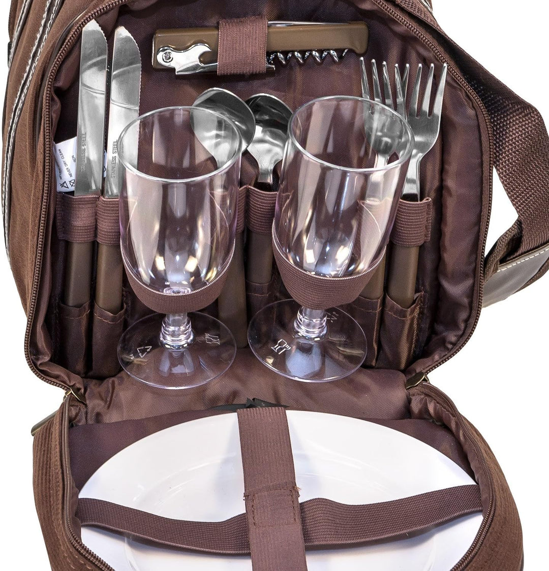 TOPICO Picknick Tasche 4 PICKNICK, braun