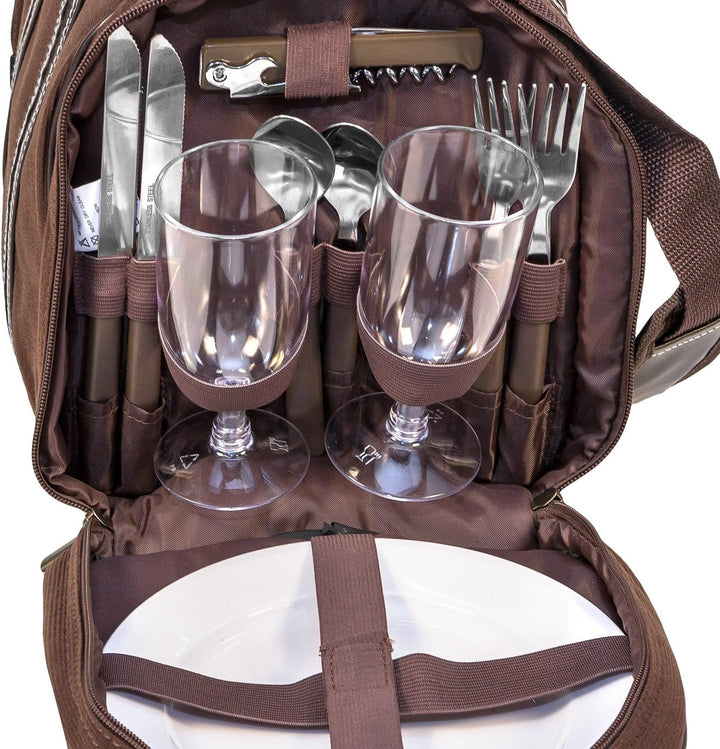TOPICO Picknick Tasche 4 PICKNICK, braun