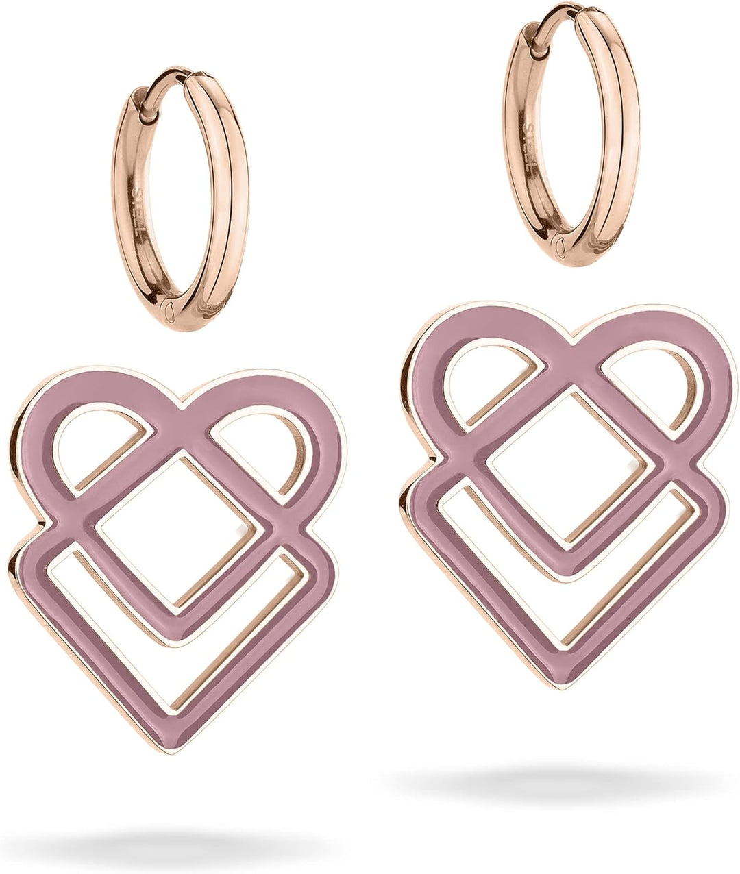 LIEBESKIND BERLIN Herz-Schmuck für Damen – Ketten und Ohrringe aus Edelstahl mit Liebeskind-Herz-Ico