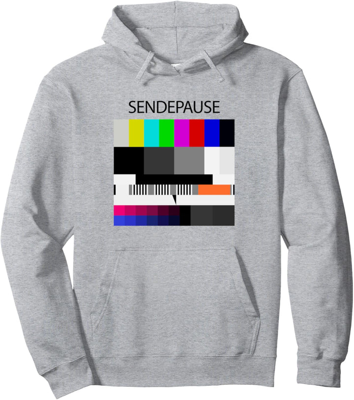 Sendepause Testbild 90er Jahre 80er Jahre Fan Geschenkidee N Pullover Hoodie