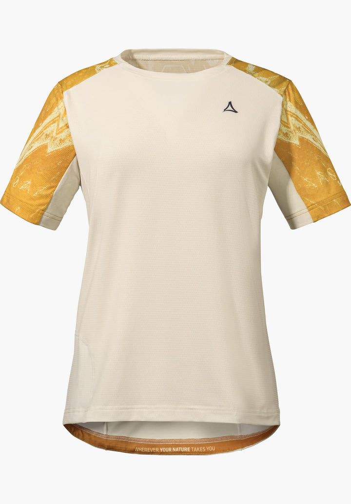 Schöffel Damen Shirt Valbella L atmungsaktives Radtrikot, schnell trocknendes Funktionsshirt mit 4-W