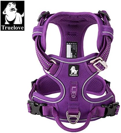 Truelove No Pull Hundegeschirr, reflektierendes Hundegeschirr für Hunde, verstellbare weich gepolste