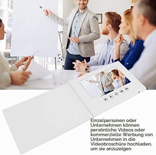 Video-Grusskarte, Digitale Broschüren mit LCD-Bildschirm, Videobuch mit Horizontalem Bildschirm, Wie