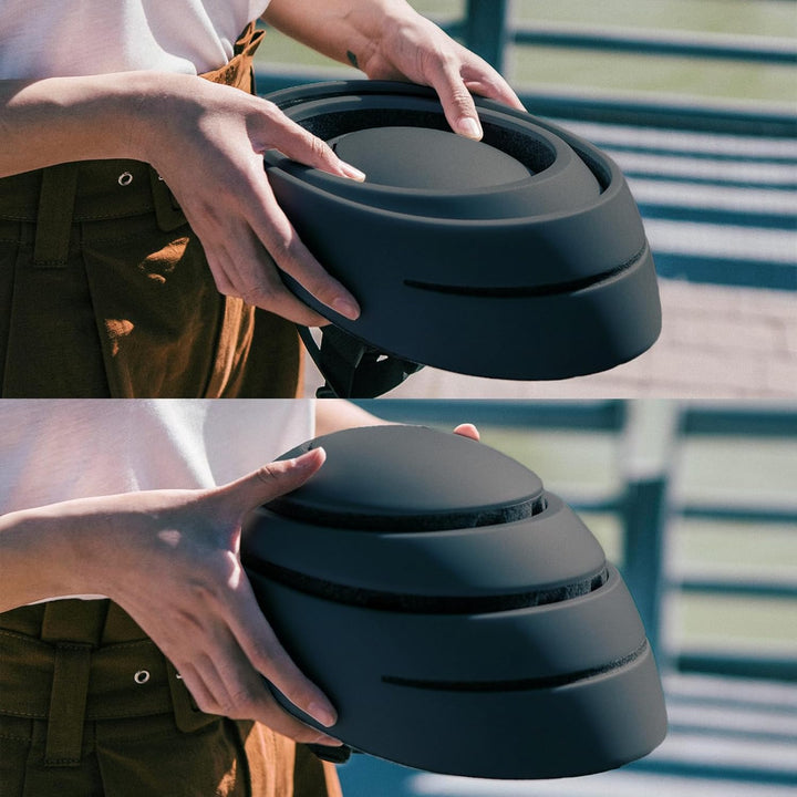 CLOSCA Faltbarer Helm.Fahrradhelm für Erwachsene. Fahrradhelm und Rollerhelm Zertifiziert. Pendlerhe
