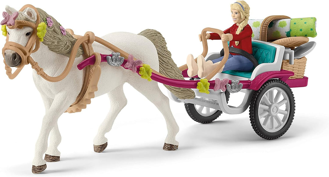 schleich 42467 Kutsche für Pferdeshow, für Kinder ab 5 Jahren, HORSE CLUB - Spielset alte Verpackung