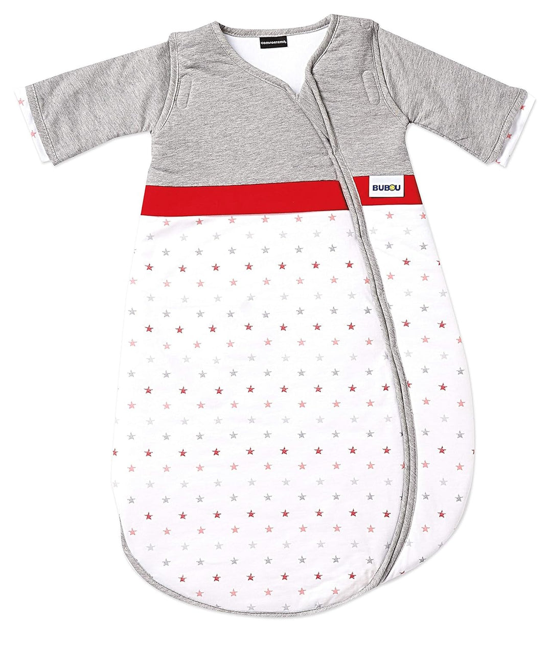 Gesslein 773167 Bubou Babyschlafsack mit abnehmbaren Ärmeln: Temperaturregulierender Ganzjahreschlaf
