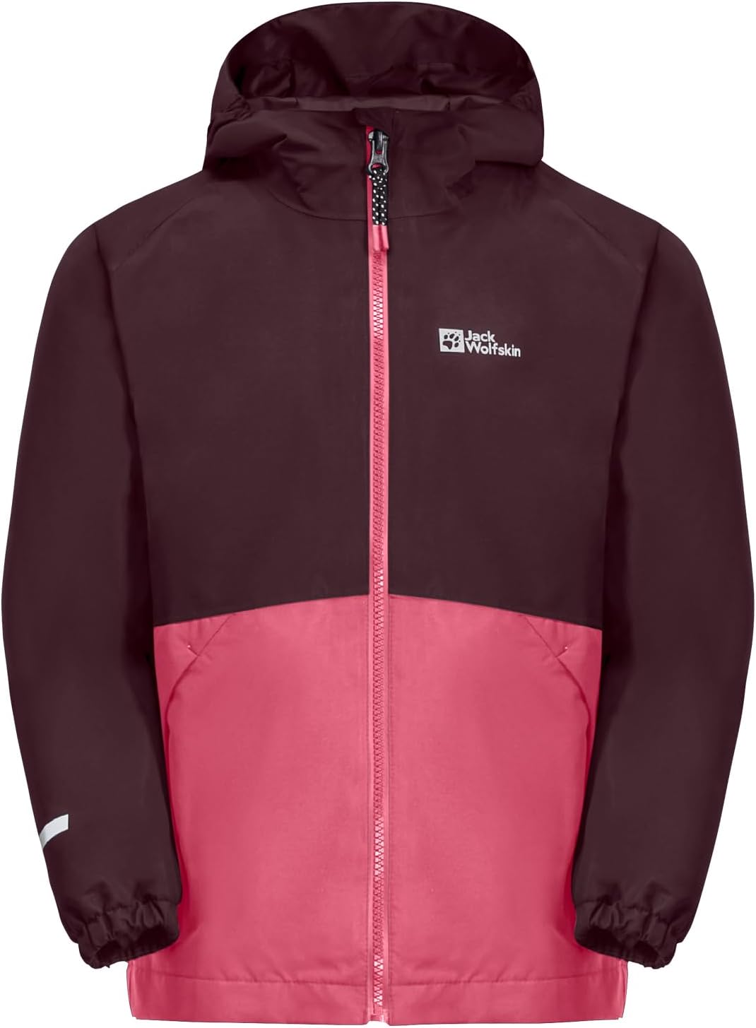 Jack Wolfskin Unisex Kinder Jacket, boysenberry/pink