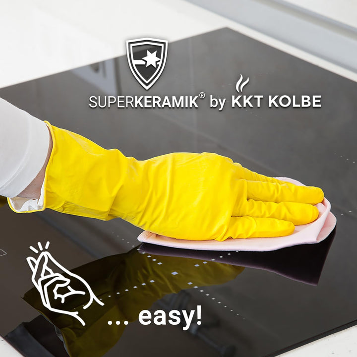 KKT KOLBE Induktionskochfeld 60 cm | autark | rahmenlos | Kochplatte mit 4 Zonen | 9 Stufen | Abscha