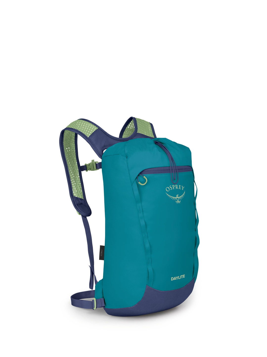 Osprey Unisex Daylite Cinch Pack Backpack (1er Pack), Blue Spikemoss/Alkaline