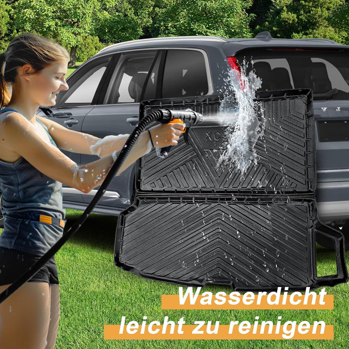ECOZEN kofferraumwanne für Volvo XC90 2015-2026 TPE Allwetter Kofferraumwanne Original 3D-Scan 3-lag