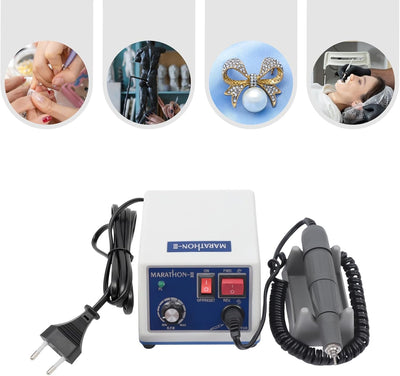 BAOCHADA Labor Mikromotor Elektro-Mikromotor 0-35,000rpm Micromotor mit Handstück Mikromotor Elektro