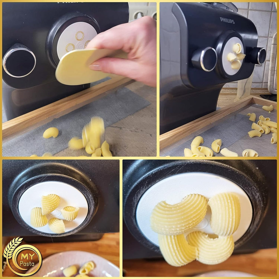MY PASTA - Elbow Sugo grosse Hörnchen - Zubehör für Pastamaker Pasta Disc kompatibel mit Philips Pas