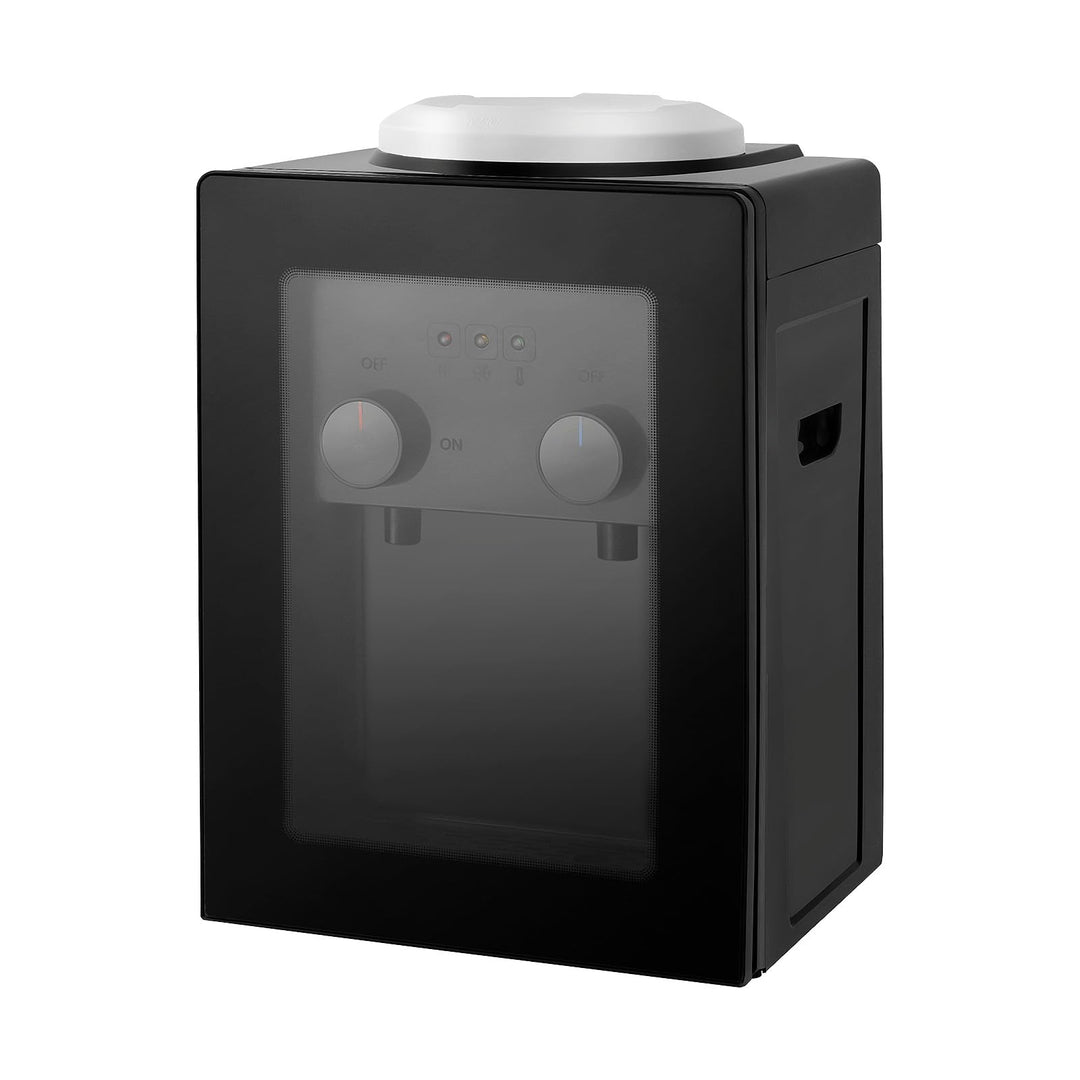 DAOHHFO Elektrischer Wasserspender Elektrischer Warm- und Kaltwasserspender für den Haushalt 550W 22
