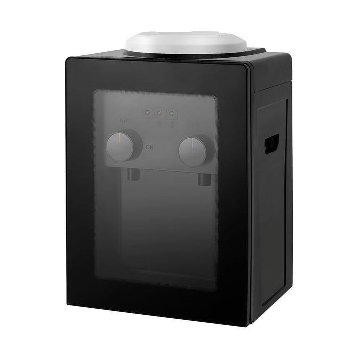 DAOHHFO Elektrischer Wasserspender Elektrischer Warm- und Kaltwasserspender für den Haushalt 550W 22