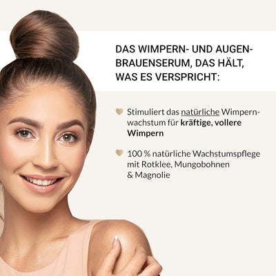 COSPHERA® Neverending Lashes: Veganes Wimpernserum mit Wow-Effekt ++ Für maximales Wimpern-Wachstum