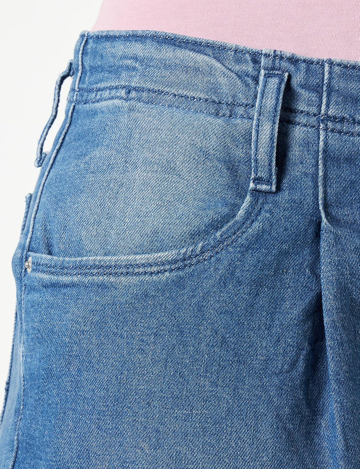 MUSTANG Damen Style Charlotte Tapered Jeans 28W / 32L Mittelblau 602, 28W / 32L Mittelblau 602