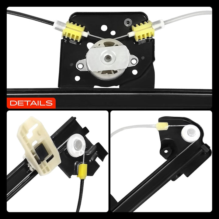 Frankberg 2x Fensterheber Elektrisch ohne Motor Vorne Links Rechts Kompatibel mit C3 I FC FN 1.1L 1.