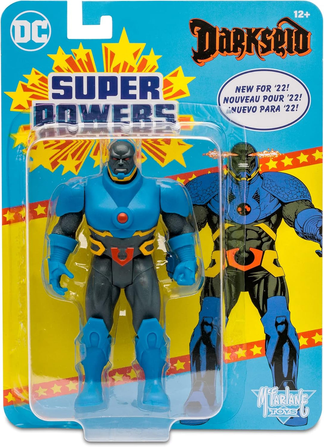 McFarlane DC Direct Super Powers Actionfigur New 52 Darkseid 10 cm, Mehrfarbig, 15769, Darkseid