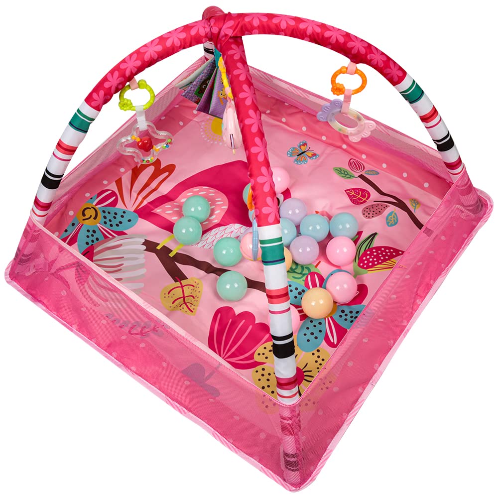Baby Spielbogen Baby Spieldecke mit Musik & Lichtern ，Pädagogisches Spielzeug für Baby & Kleinkinder