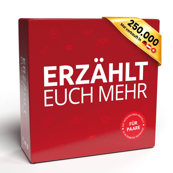 Simon & Jan Spiel für Paare – ERZÄHLT EUCH MEHR - Geschenk für Partner - Gesellschaftsspiel für 2 Pe