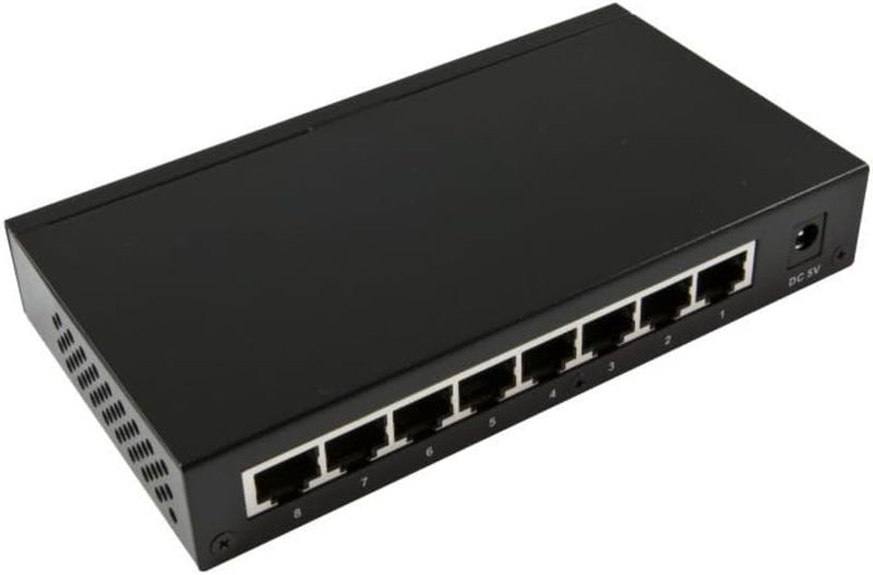 ALLNET ALL8889 Switch unmanaged 8 Port Gigabit / 8X LAN/Lüfterlos