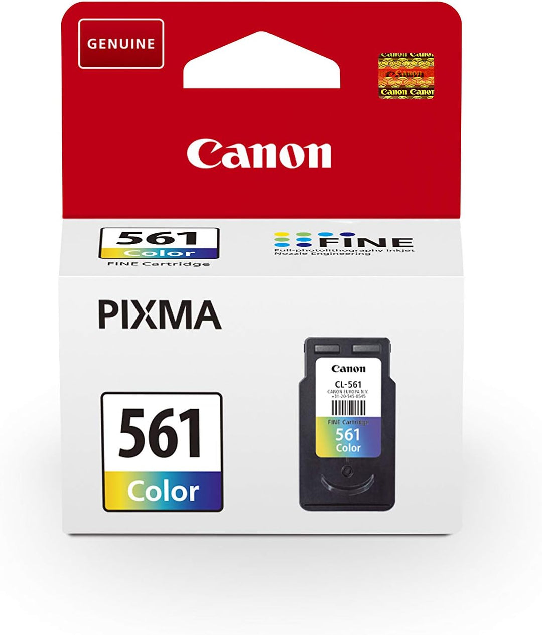 Canon Originaltinte CL-561, Grösse Standard, Farbe, Recyclebare Verpackung Farbe Standard Recyclebar