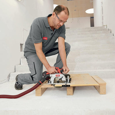 Flex CS 62 18.0-EC Akku-Kreissäge, 18 V, Rot, Einheitsgrösse, 417939, Rot, einheitsgrösse