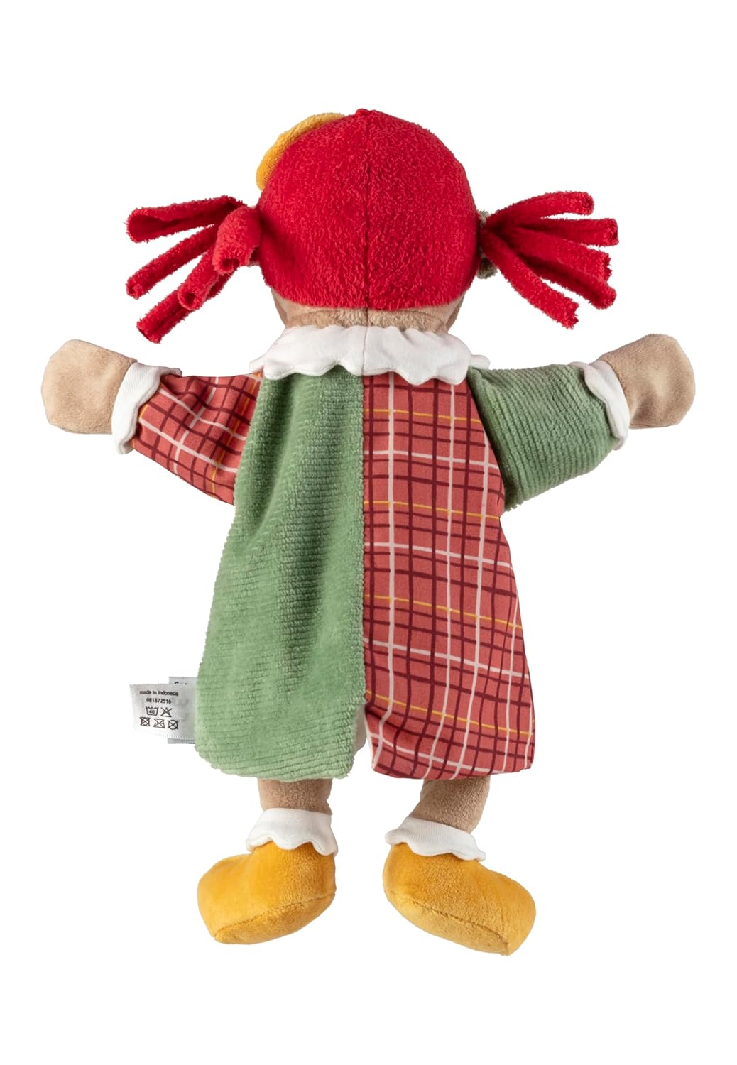 Sterntaler Handpuppe Clown - weiches Kinder Spielzeug zum Puppentheater, Erzählen, Kuscheln &amp; Sprach
