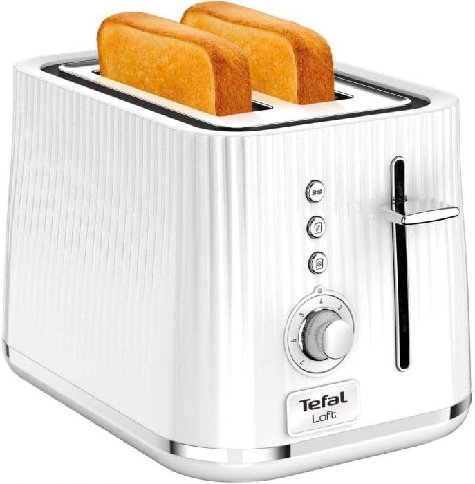 Toaster Tefal Loft TT761138, 2 slices, White