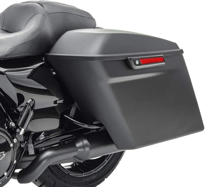Seitenkoffer Stretched für Harley Davidson Street Glide Special 15-23 schwarz matt