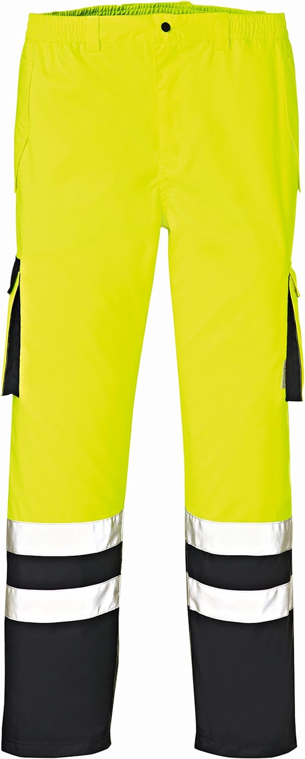 4 Protect Warnschutz Bundhose Baltimore 3496 Wetterschutzhose XL XL Gelb/Blau, XL Gelb/Blau